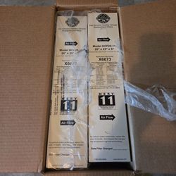 NEW Merv 11 HVAC A/C Air Filters 20x25x5 Model HCF20-11 Lot of 2