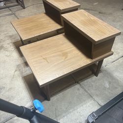 Nightstand table set