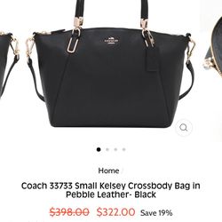 Coach Crossbody Bag 33733