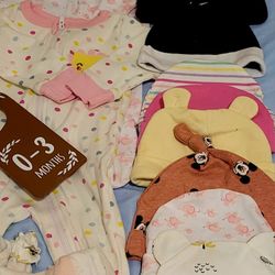 Baby Girl Clothes Size 0-3
