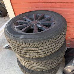 Dodge Durango rims only 3