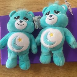 2 Bedtime Care Bear / Mini Stuffed Bears 2021