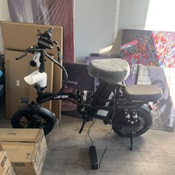 Aairsk RS5 Folding Electric Bike for Adults, 14" E-Bike, 748W Peak Motor, 48V15Ah Battery, 22 MPH, 40 Miles Range, UL 2849 Certified