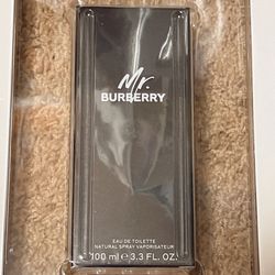 Birthday Gift Holiday Mr Burberry Cologne By Burberry Eau De Toilette Natural Spray 3.3oz/100ml For Men