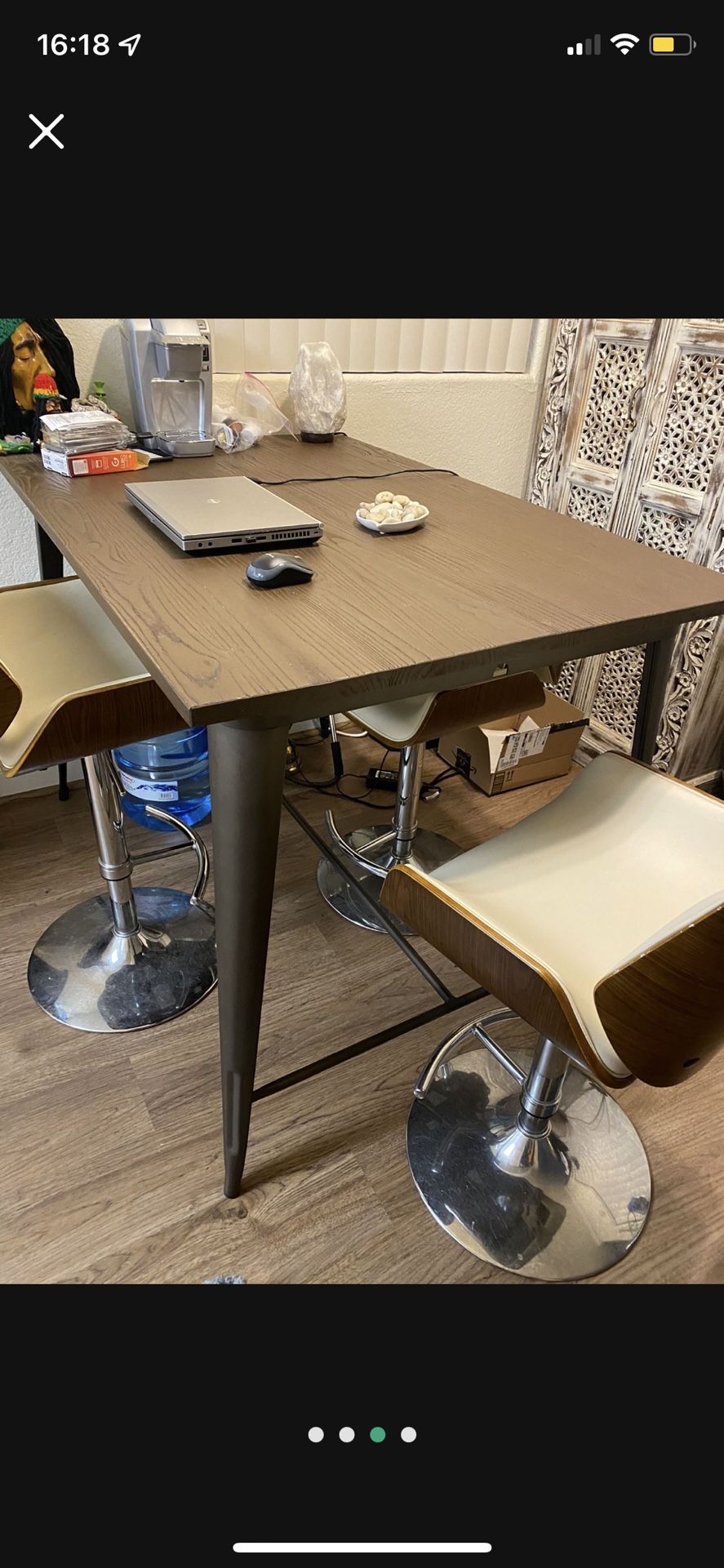Dinning Table Stool FREE DELIVERY Like In The Picture But New In Box 200$