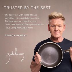 Gordon Ramsey HexClad Wok (New)