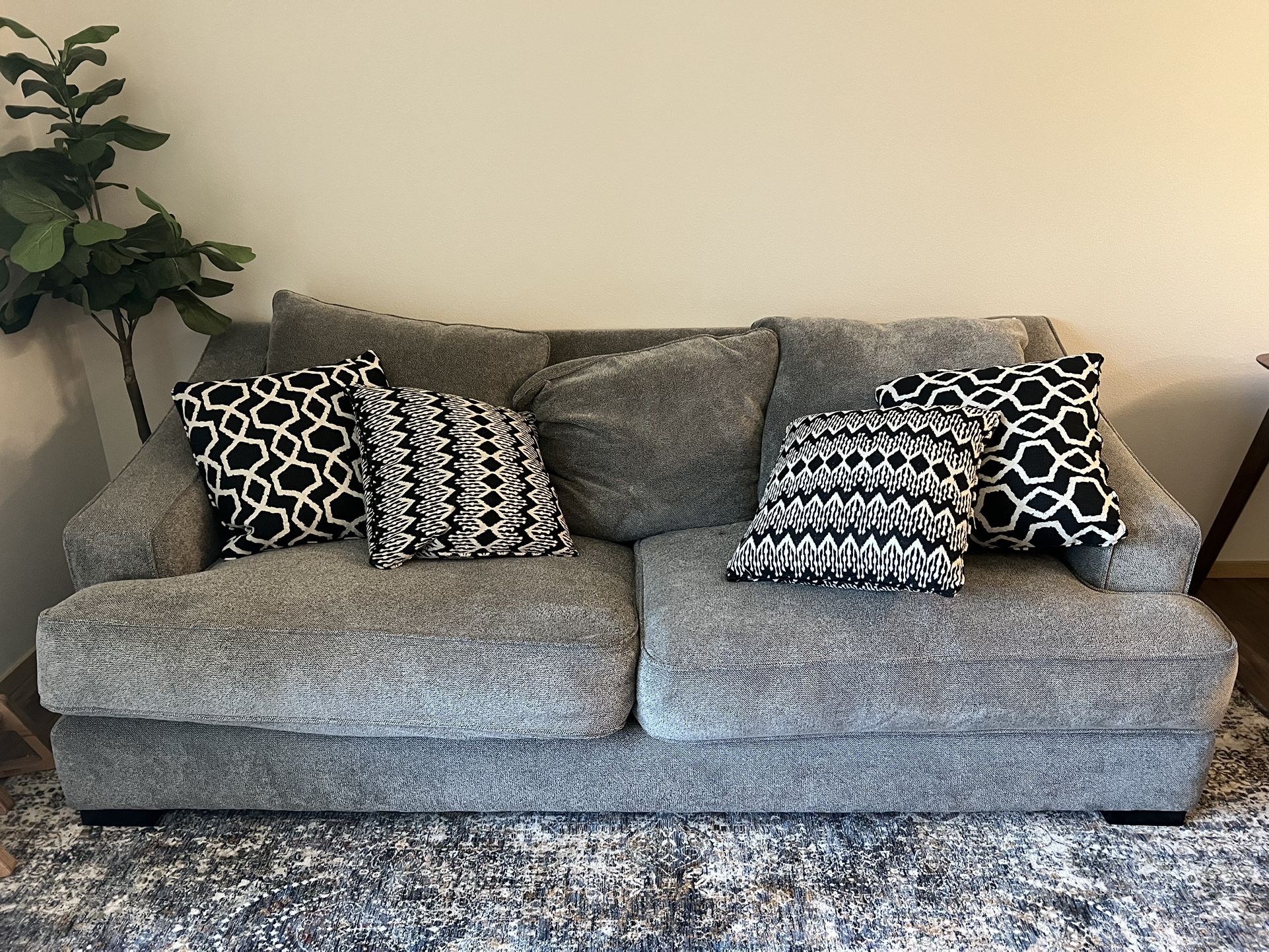 Couch And Pillows