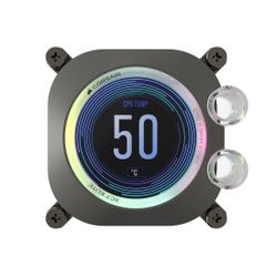 iCUE XC7 RGB ELITE LCD CPU Water Block - Stealth Gray