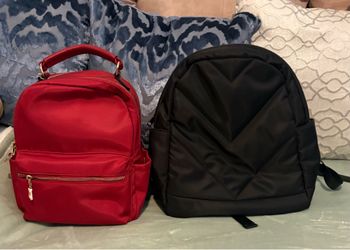 2 backpacks  1 each