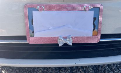 Bling License Plate Frame for Sale in Las Vegas, NV - OfferUp