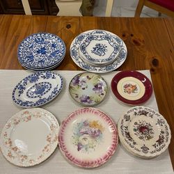 Vintage plates