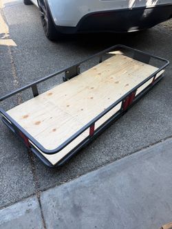 Trailer Hitch Utility Basket