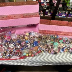 LOL dolls And Storage Organizers 