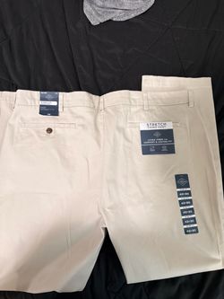 St. John's Bay Stretch Chino Pants 42x30 Slim Fit