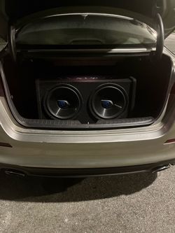 Dual “12” inch Rockville subwoofers