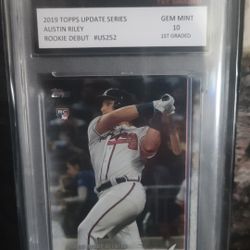 Austin Riley RC Graded Mint 