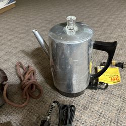 Old Antique Silver Coffee Maker !!!!!!