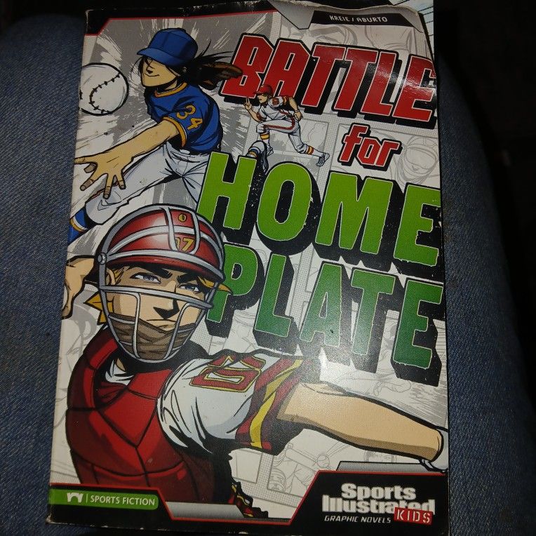 Battle For Homeplate Comic Sports Illustrated Graphic Novels Fiction Kreie Aburto