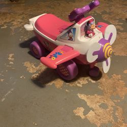 Minnie Mouse Airplane Toy (Riding toy)