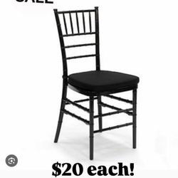 Black Chiavary Chairs For sale 