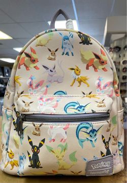 Loungefly Pokémon Backpack Mini Faux (Straps minor wear)