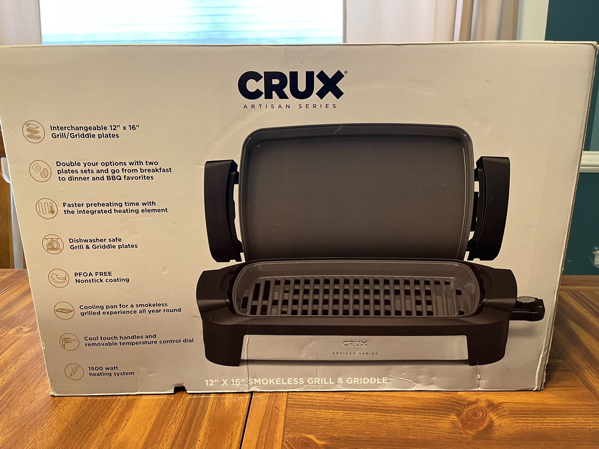 Crux smokeless grill online