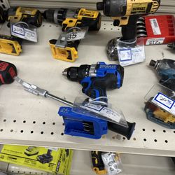 Drill, Nail Gun , Sawzall , Band Saw