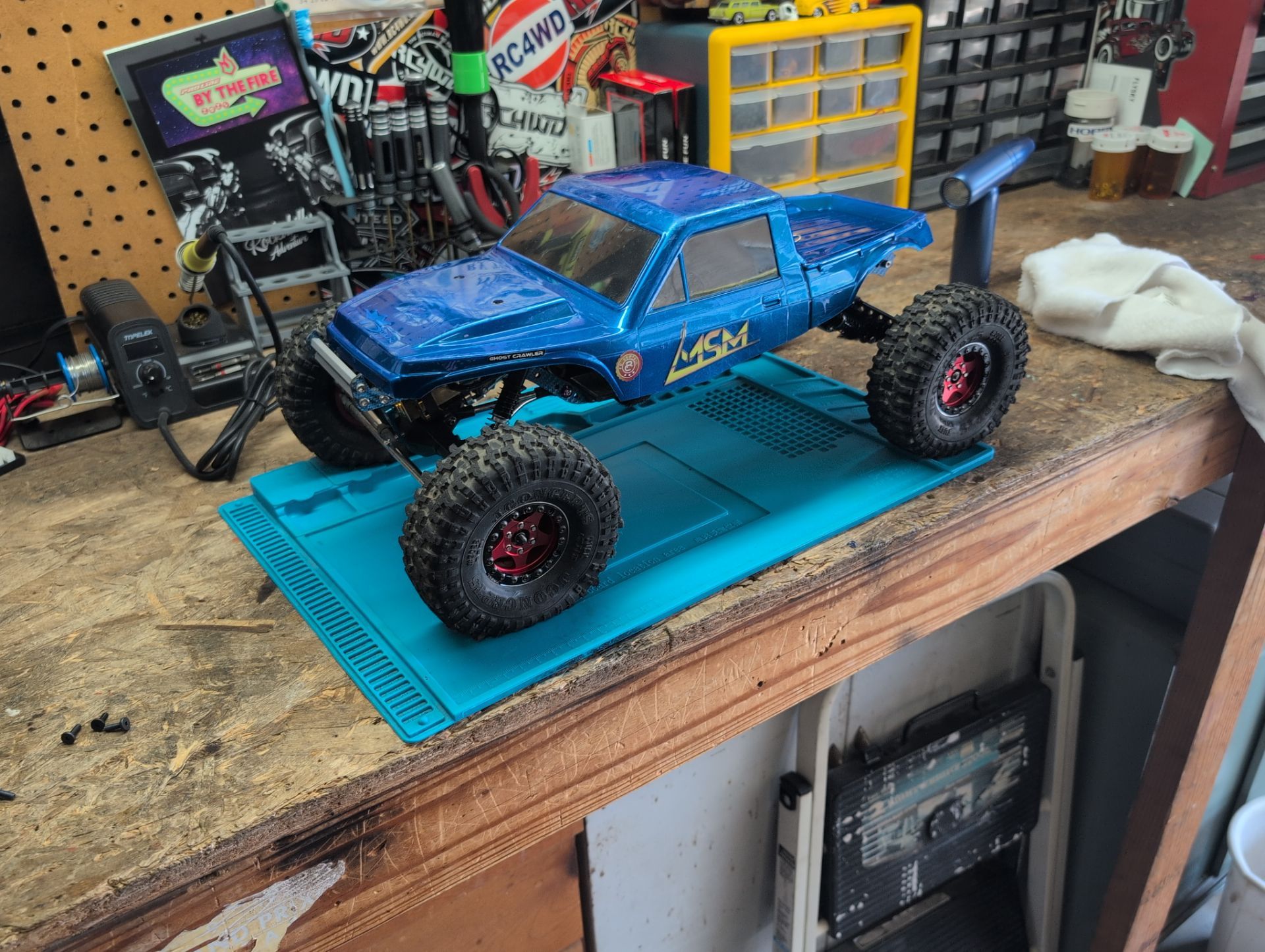 Rc rock crawler carbon fiber dragon frame