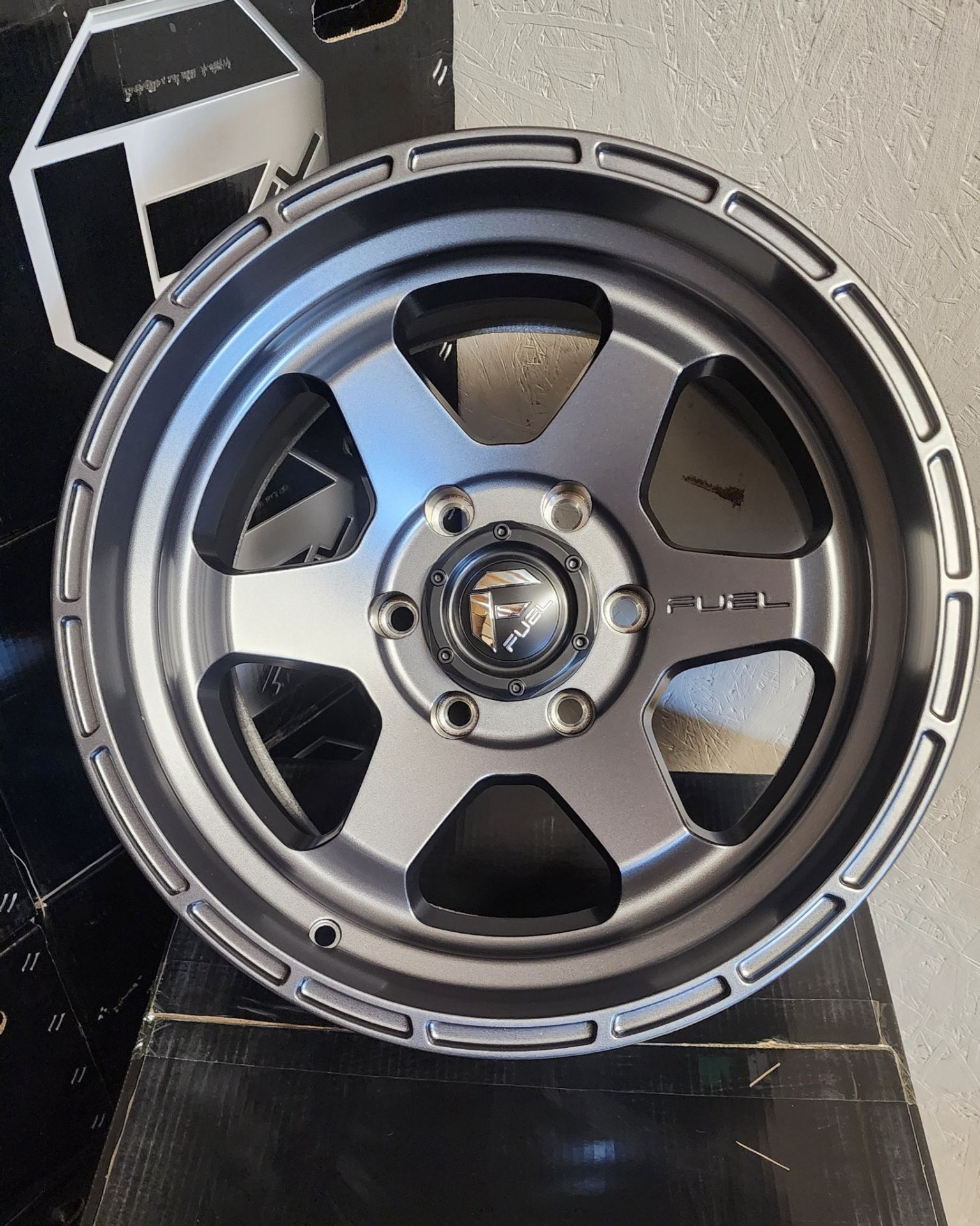 NEW 17" FUEL SHOK D665 WHEELS RIMS Chevy GMC Toyota Nissan