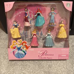Disney’s Princess Collectible Figures-new In Box