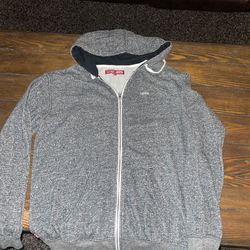 Large men Vans Zip Up Sweater $15