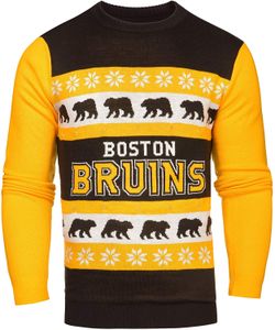 New!! Boston Bruins One Too Many Light Up Sweater - Mens XLarge... $80