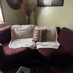 Red couches 