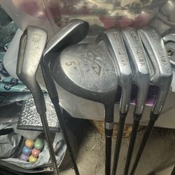  Set Of Honma Irons 3 To 9 Irons Now Sw  5 Wood N A Driver N Putter