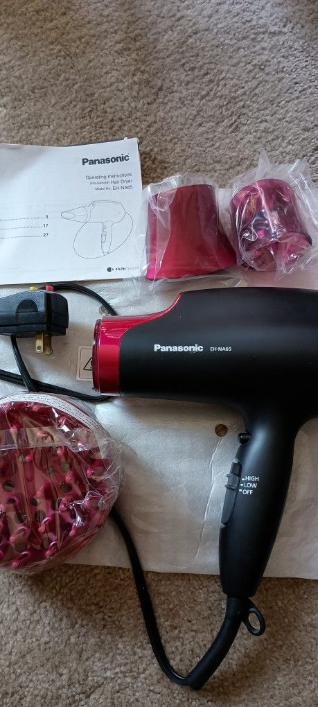 Panasonic EH-NA65 Hair dryer New
