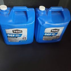 Two 2.5 DEF Gallons. 
