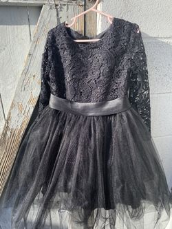 Black Lace Dress 