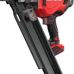 CRAFTSMAN V20 Cordless Framing Nailer, Nail Gun, 21 Degree