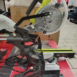 Ryobi 7 1/4 Compound Sliding Miter Saw Corded