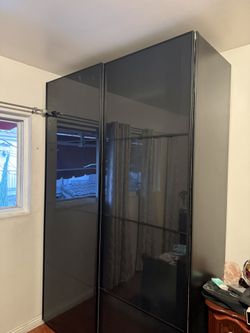 IKEA PAX Wardrobe Glass Sliding door