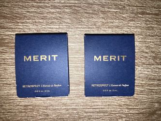2 pack bundle Merit Retrospect L’Extrait de Parfum travel sprays(New in box)