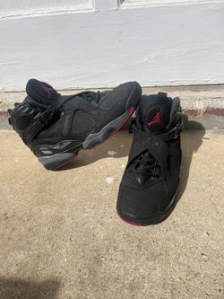 Jordan 8 Retro Black Cement’s For Sale Size 8 Men!!🔥📲⭐️✅