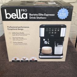 bella PRO - Barista Elite Espresso Drink Station+ - Stainless Steel
