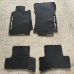 Mercedes CLK55 Dark grey Floor mats 