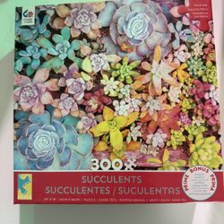 Puzzle Succulents 300 Pcs