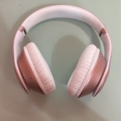 Wireless Bluetooth Headphones Foldable Uliptz Rose Gold