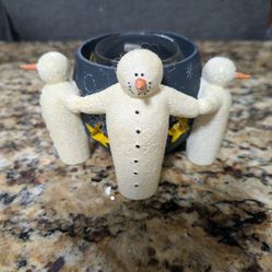 Snowman Candle Holder