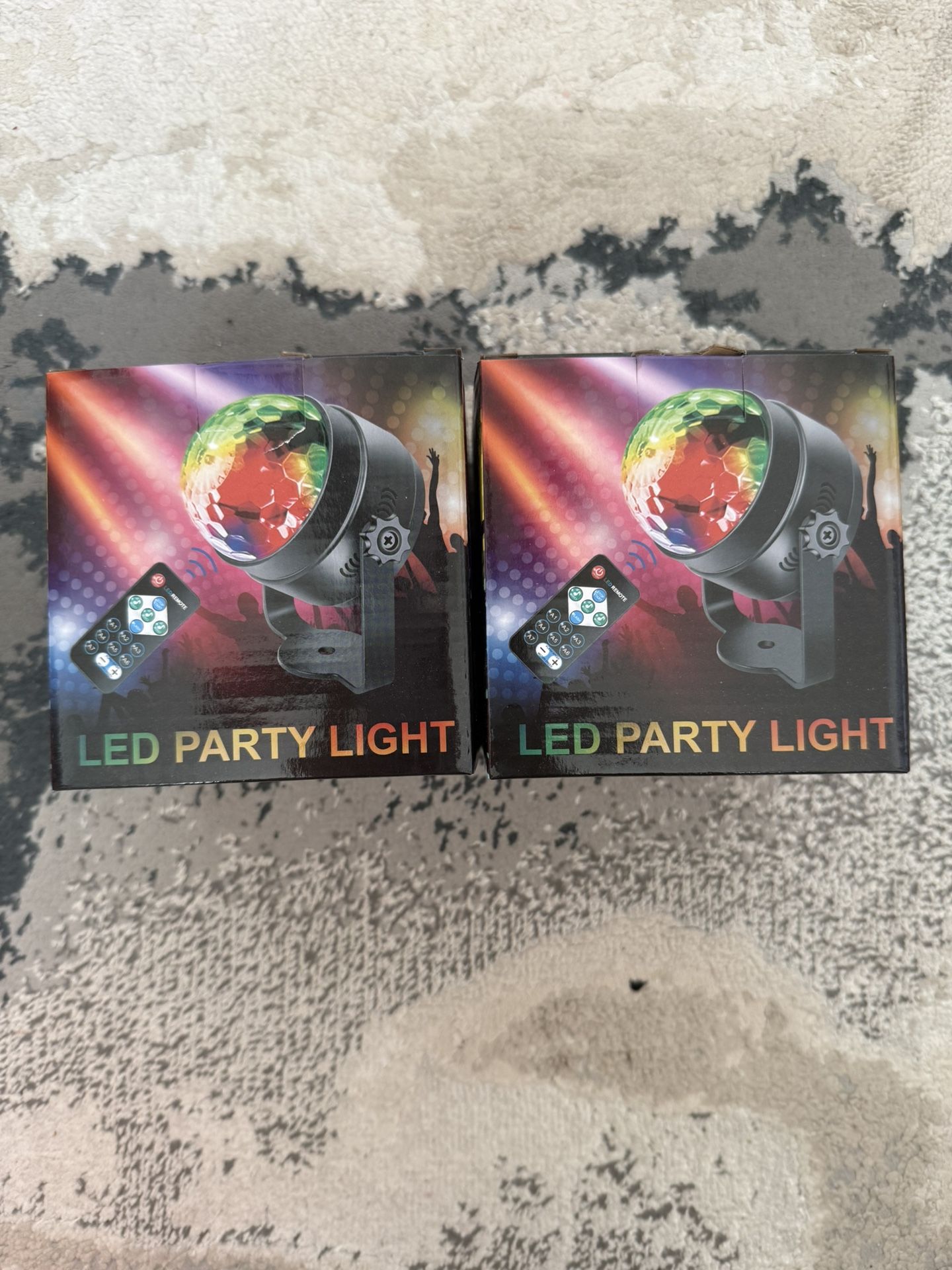 LED Party Light With Remote Control