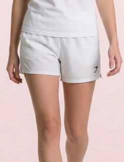 Gymshark Women's White Athletic Shorts Size Small