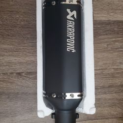  Akrapovic exhaust for sale (Motorcycle: Ninja 300, 250, 250z)